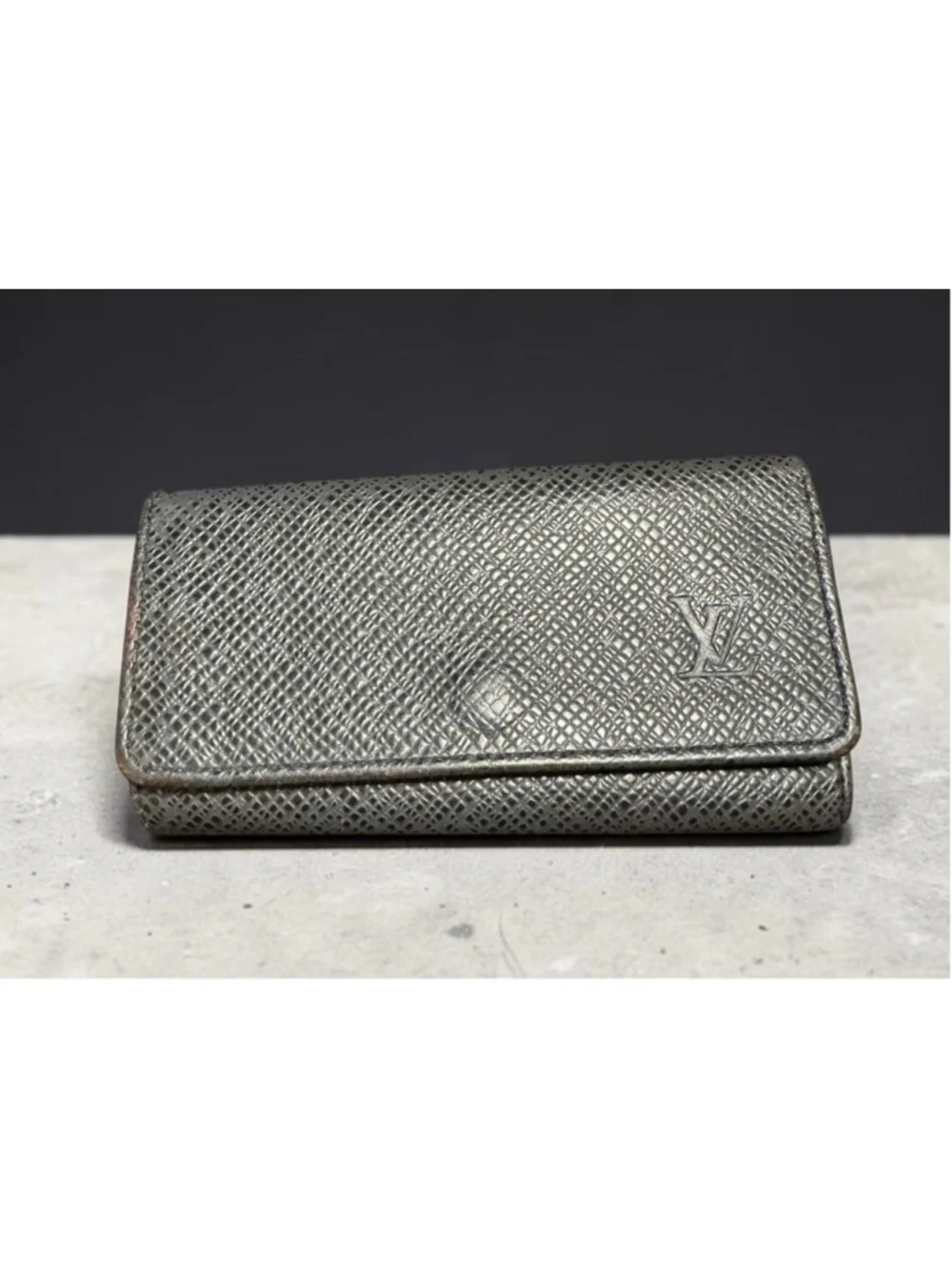 Vintage Louis Vuitton Key Cles Holder Black